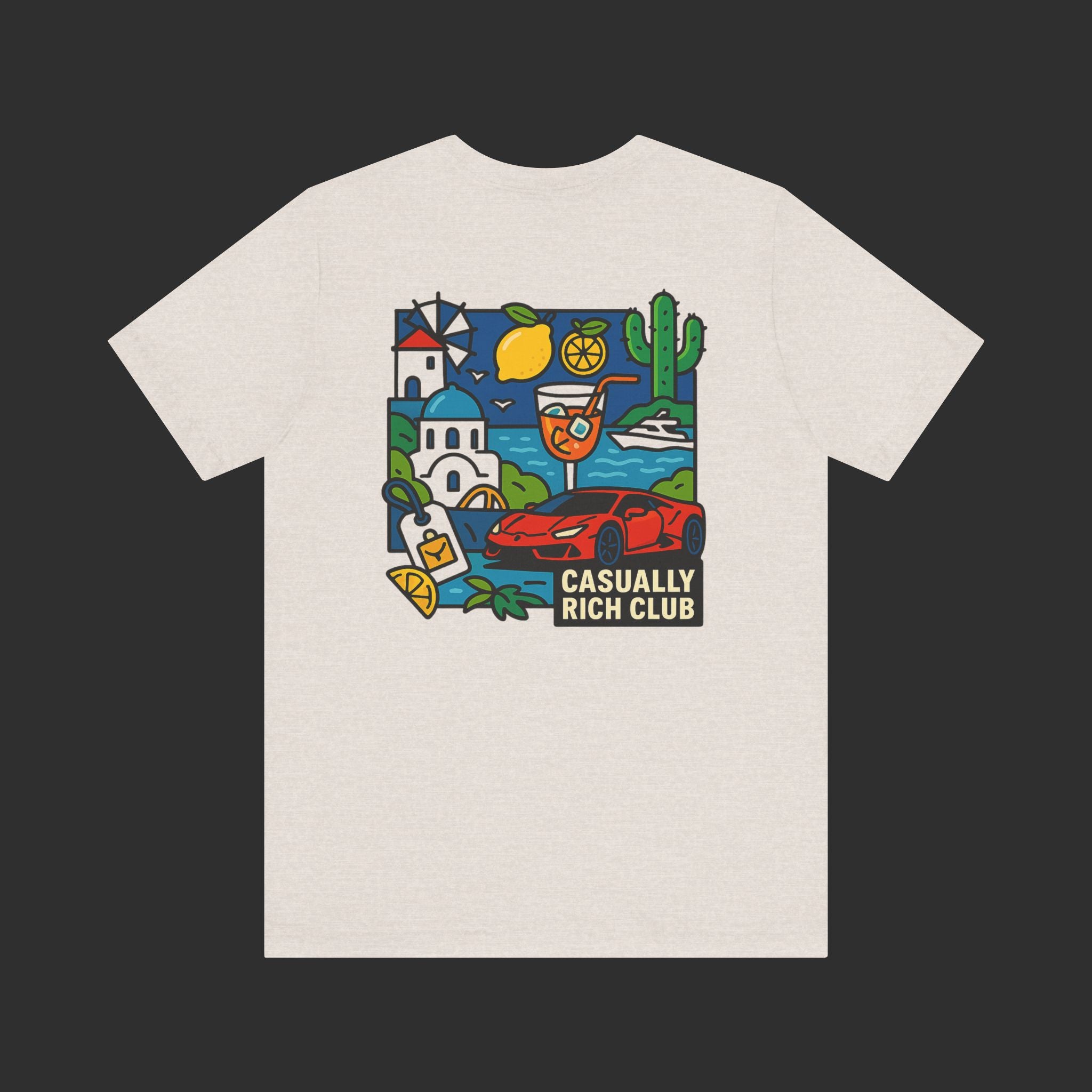 Greek Summer Tee – Mediterranean-Inspired Streetwear