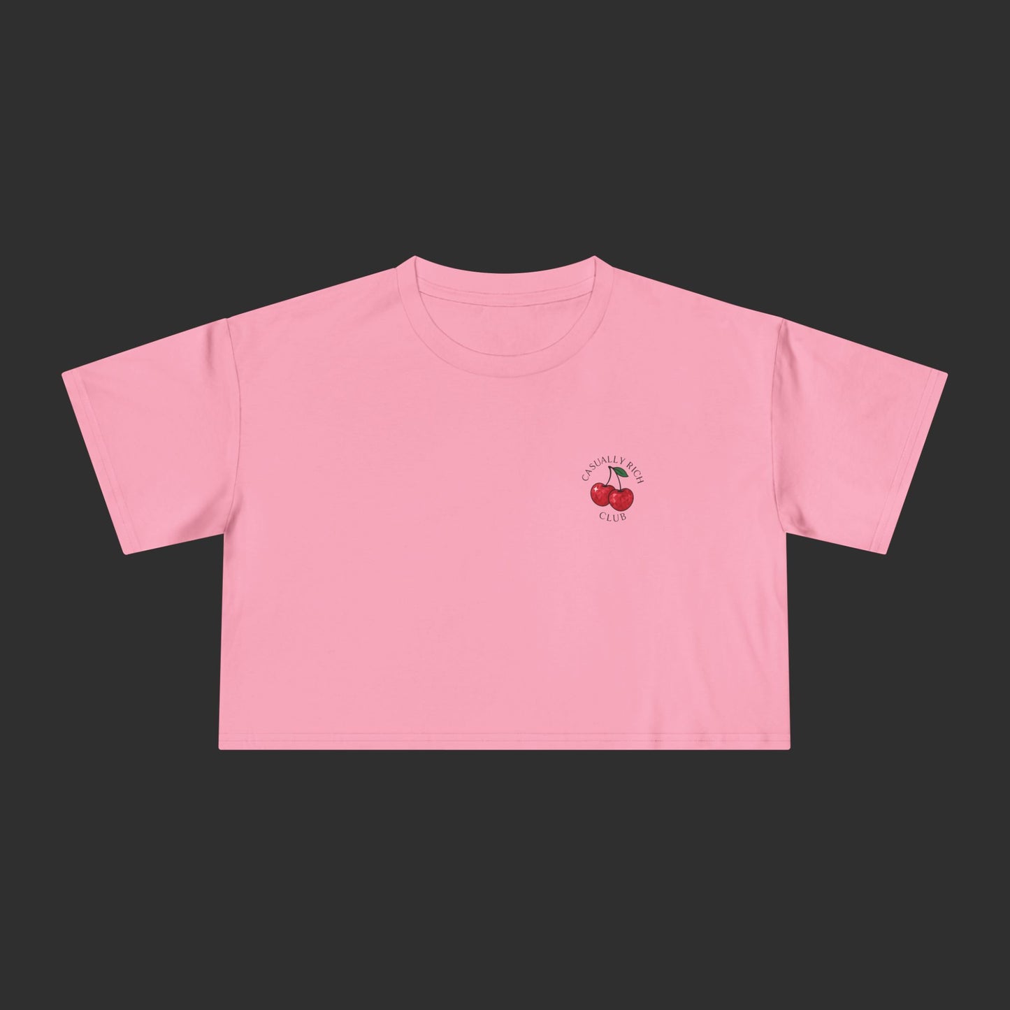 Rich Cherries Crop - Relaxed / Front Logo
