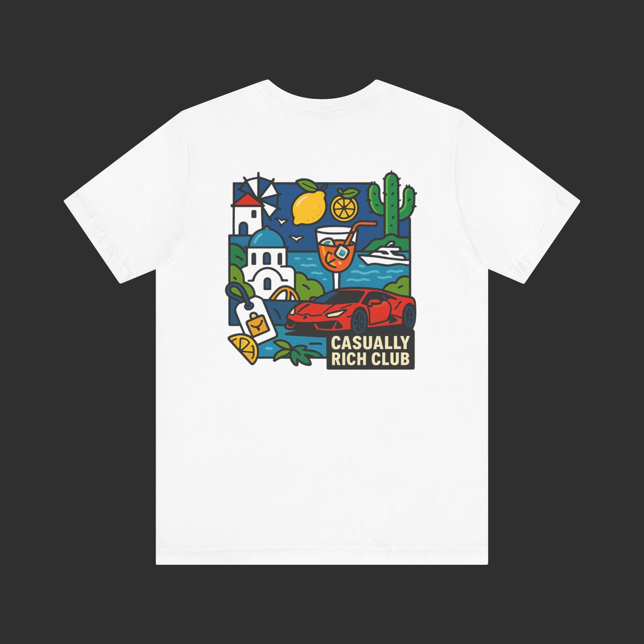 Greek Summer Tee – Mediterranean-Inspired Streetwear