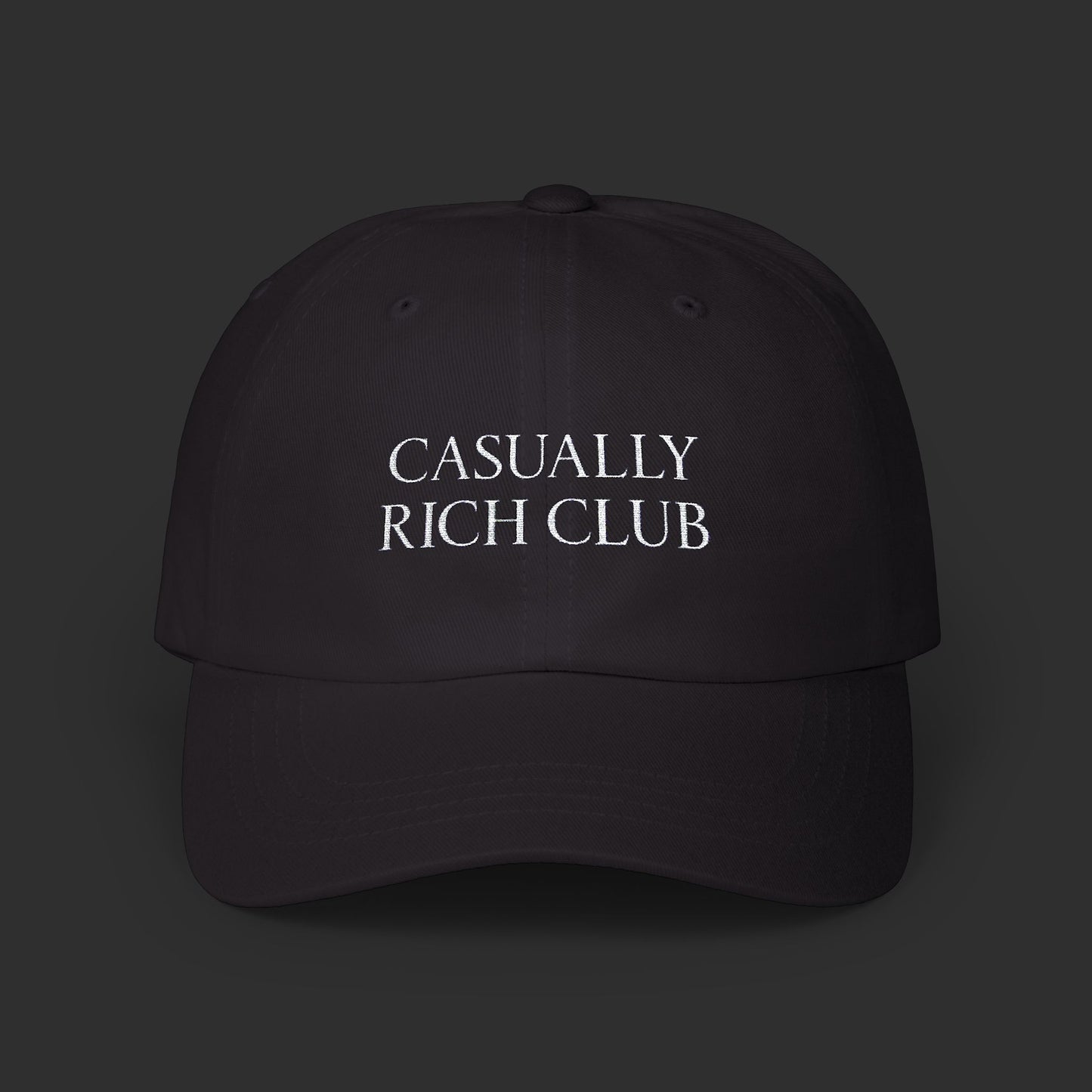 Casually Rich Dad Cap - Dark Variations