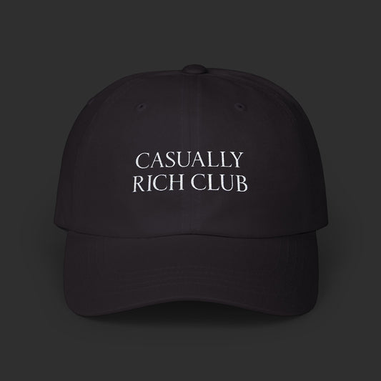 Casually Rich Dad Cap - Dark Variations