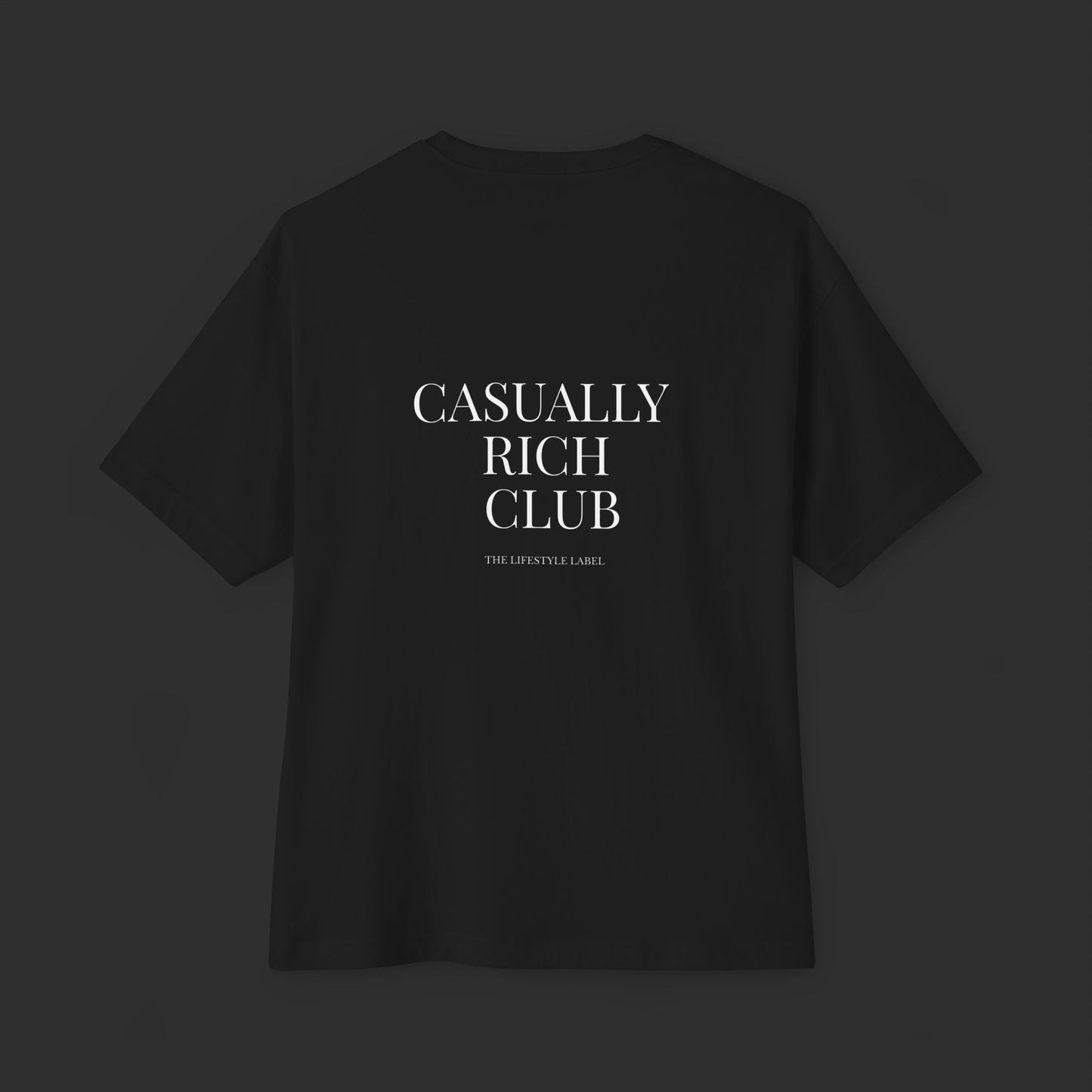 Classic Logo Tee – Oversized / Back Logo