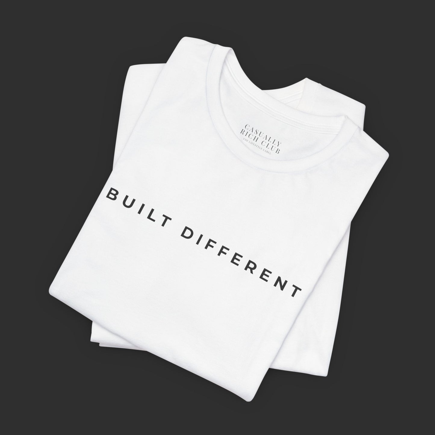 Built Different Tee - Regular Fit / Front Design