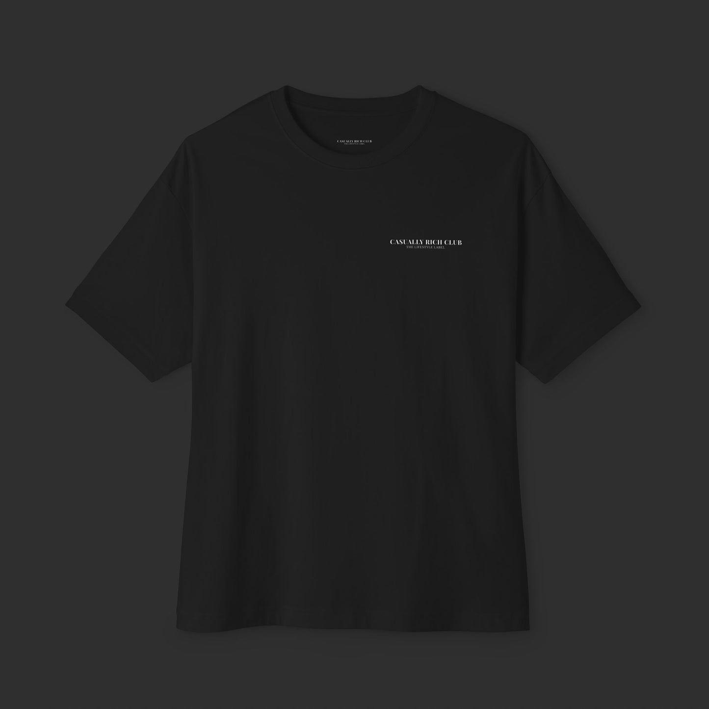 Classic Logo Tee – Oversized / Back Logo
