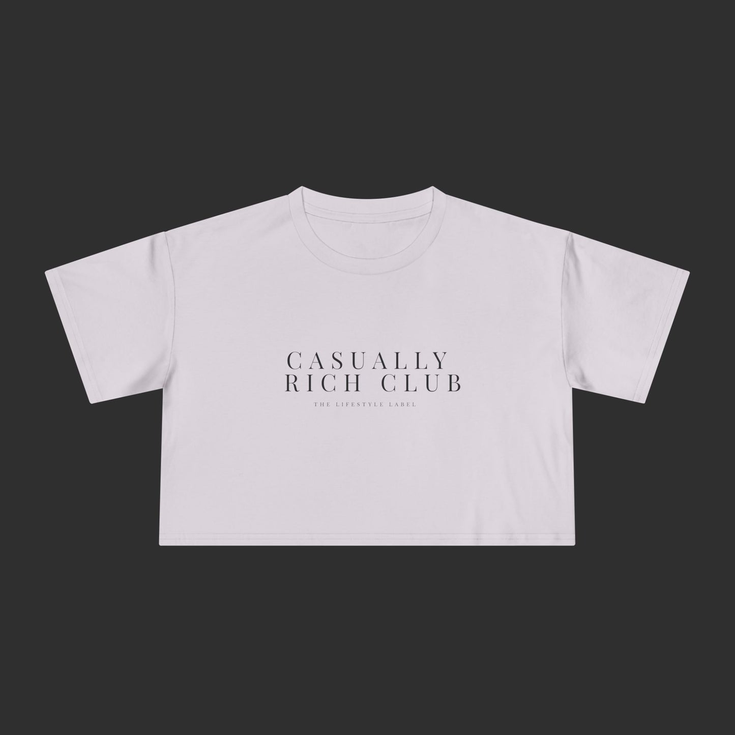 Expanded Logo Crop - Relaxed Fit / Front Logo