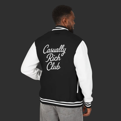 Luxury Script Letterman Jacket