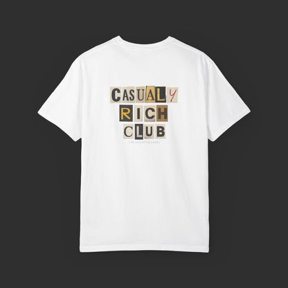 Collage Graphic Tee – Bold Back Logo Streetwear