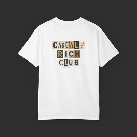 Collage Graphic Tee – Bold Back Logo Streetwear