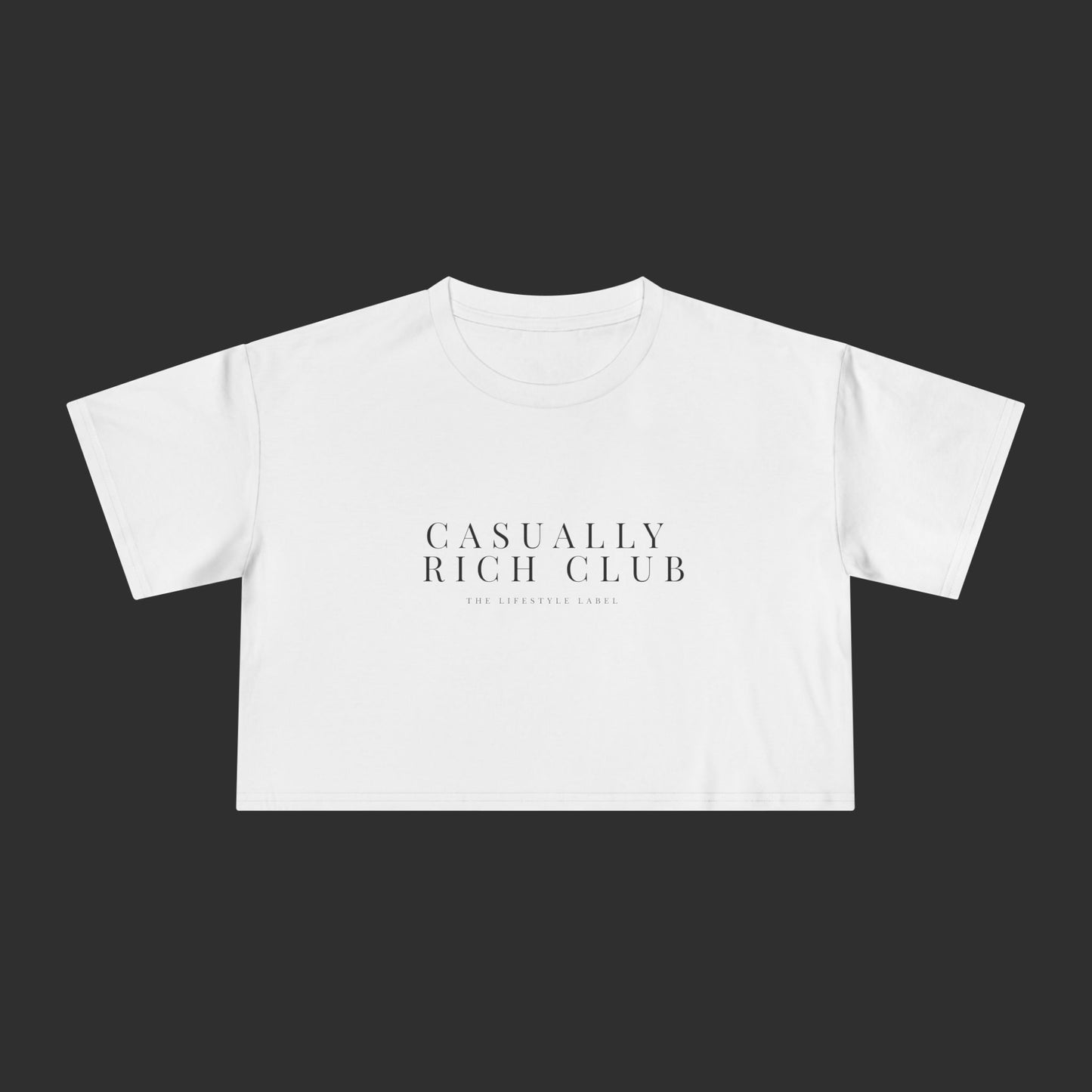 Expanded Logo Crop - Relaxed Fit / Front Logo