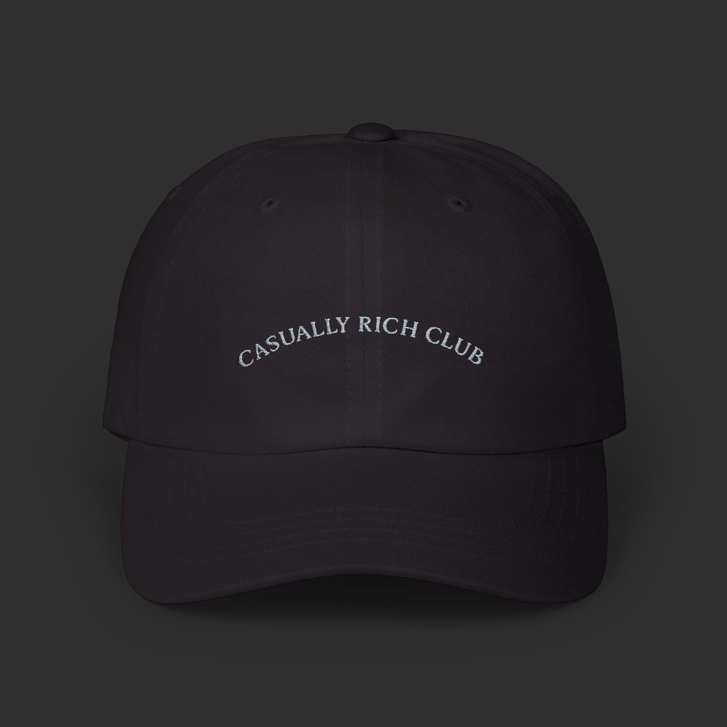 Casual Rich Club Arch Dad Cap - Dark Variations
