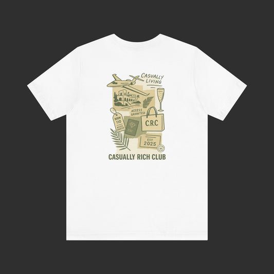 Rich Living Tee – Premium Back Graphic Streetwear
