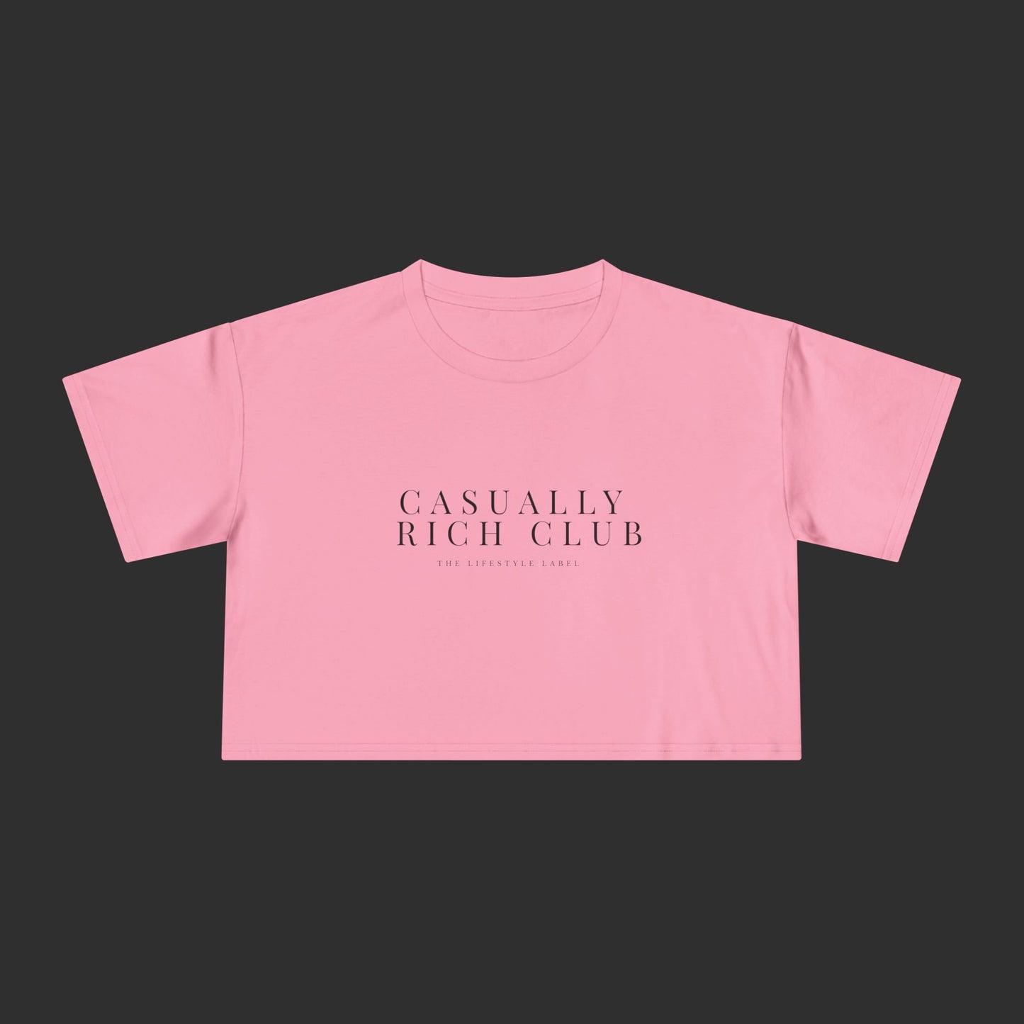 Expanded Logo Crop - Relaxed Fit / Front Logo