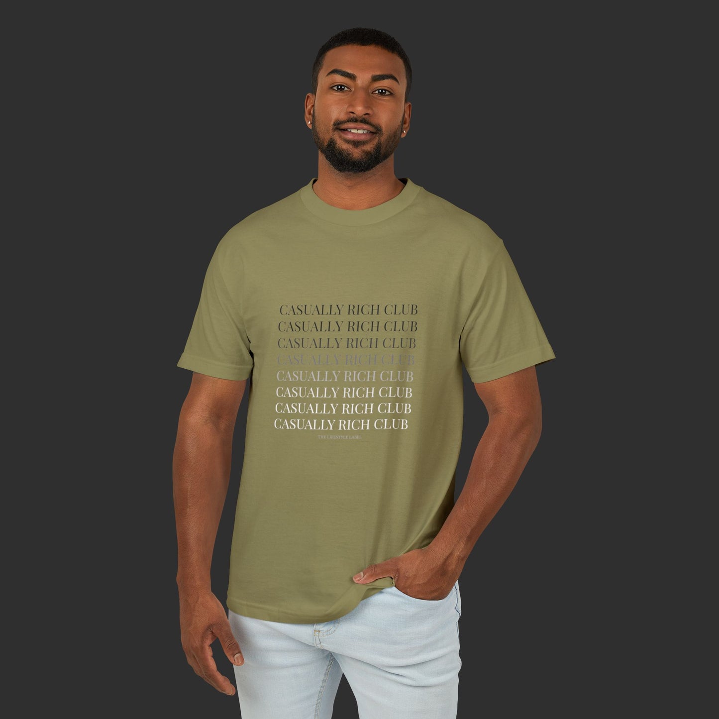 Monochrome Flow Tee - Regular Fit / Front Design