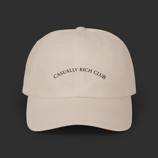 Casual Rich Club Arch Dad Cap - Light Variations