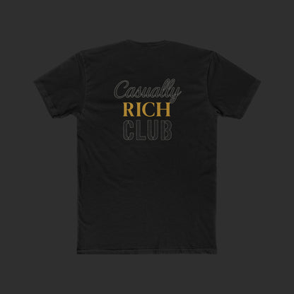 black Typeface Edition Tee – Minimalist Back Logo Style