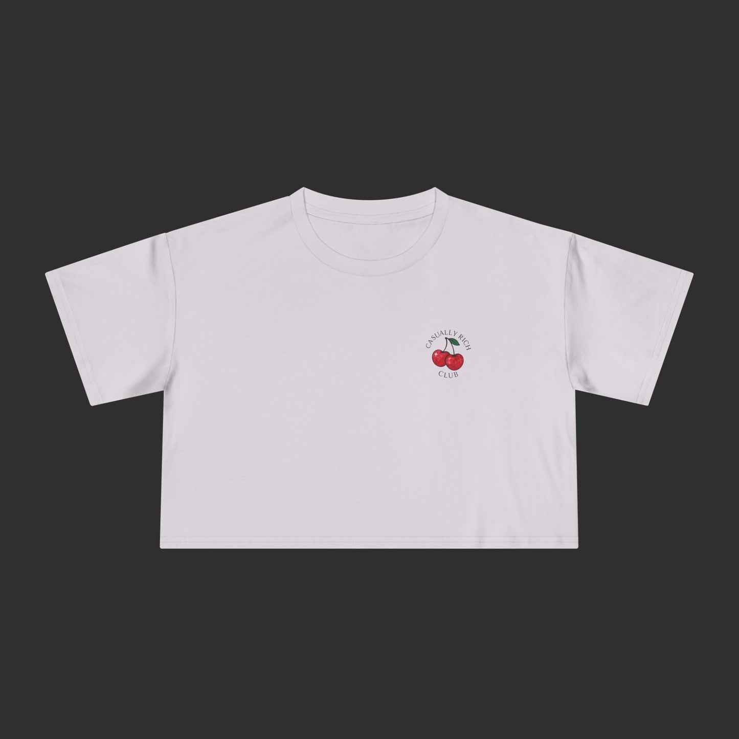 Rich Cherries Crop - Relaxed / Front Logo