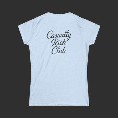Luxury Script Tee - Regular Fit / Back Design