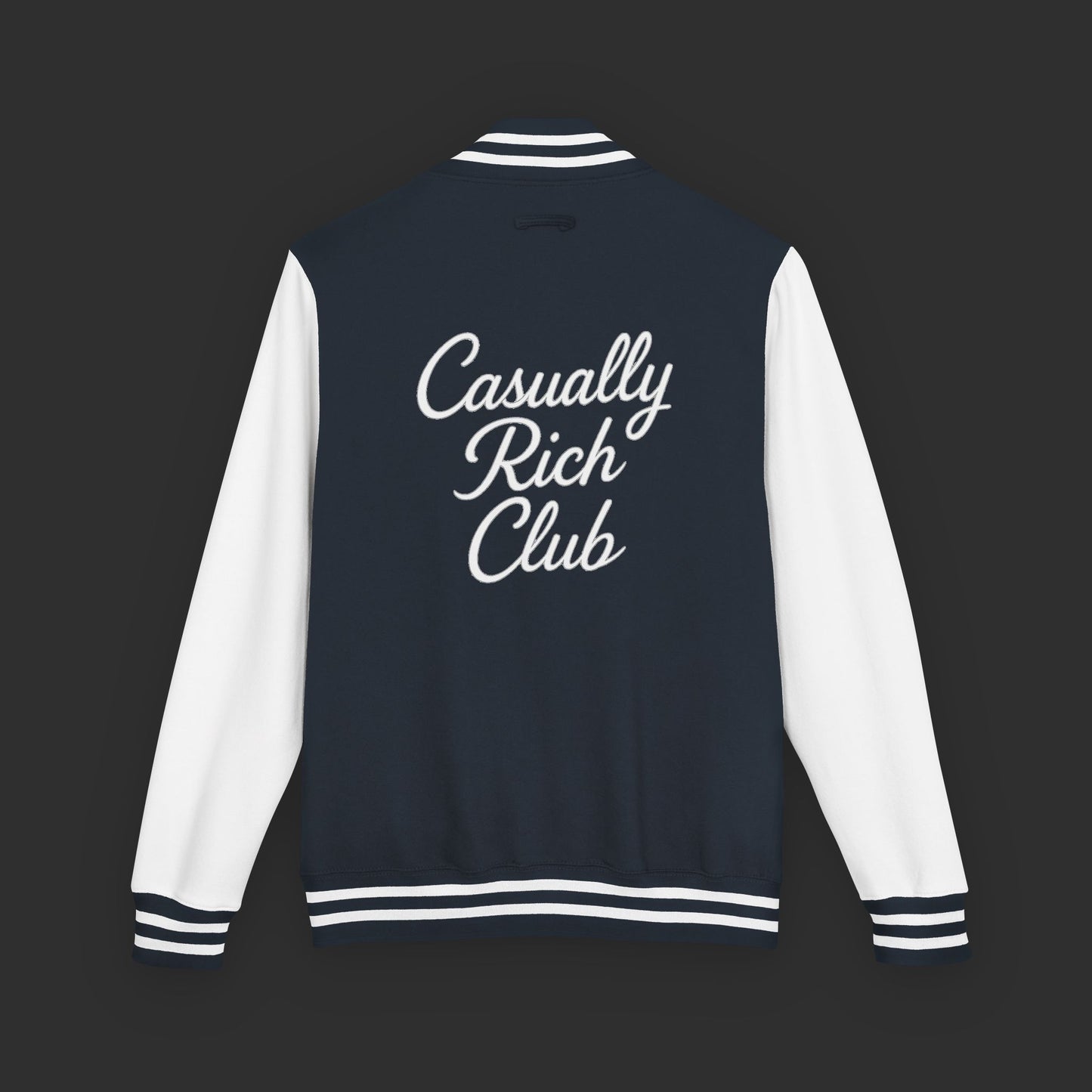 Luxury Script Letterman Jacket