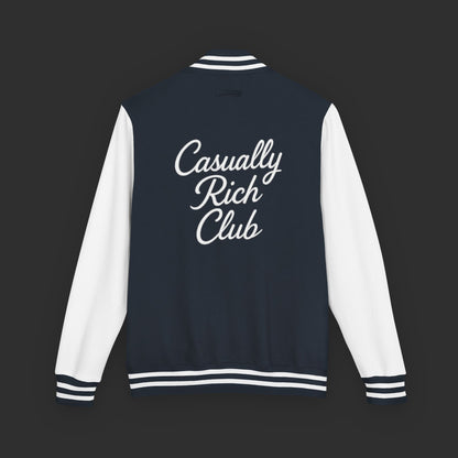 Luxury Script Letterman Jacket