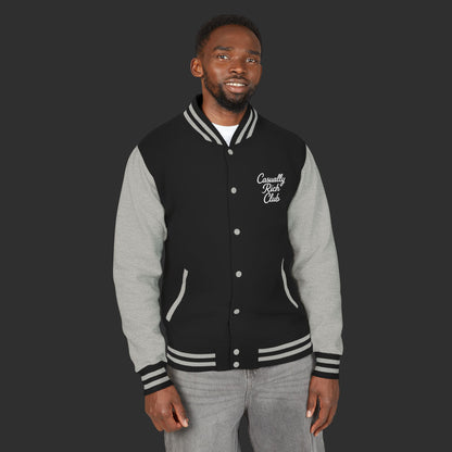 Luxury Script Letterman Jacket