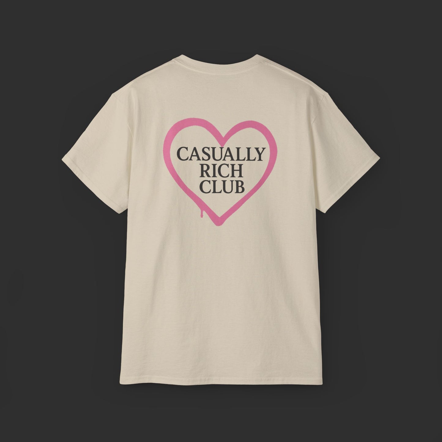 Spray Heart Tee - Regular Fit / Back Design