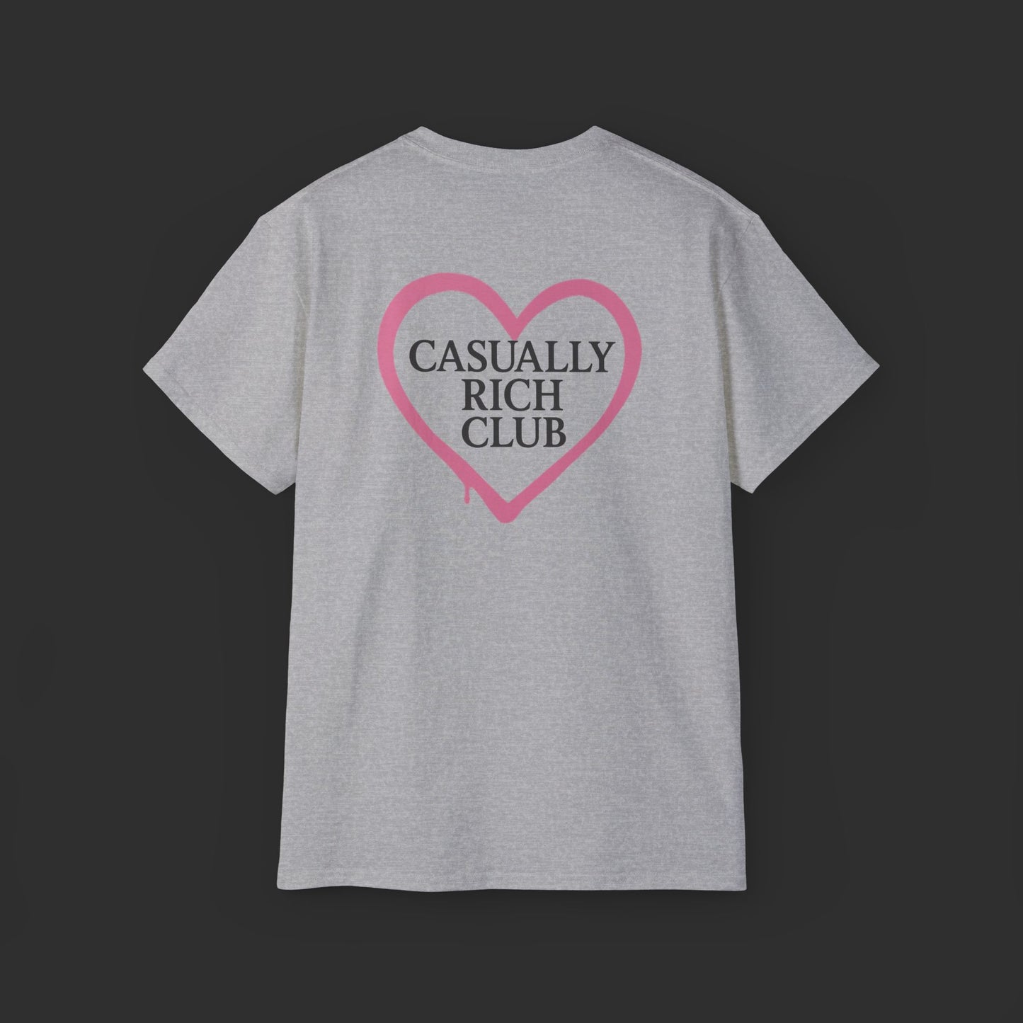 Spray Heart Tee - Regular Fit / Back Design