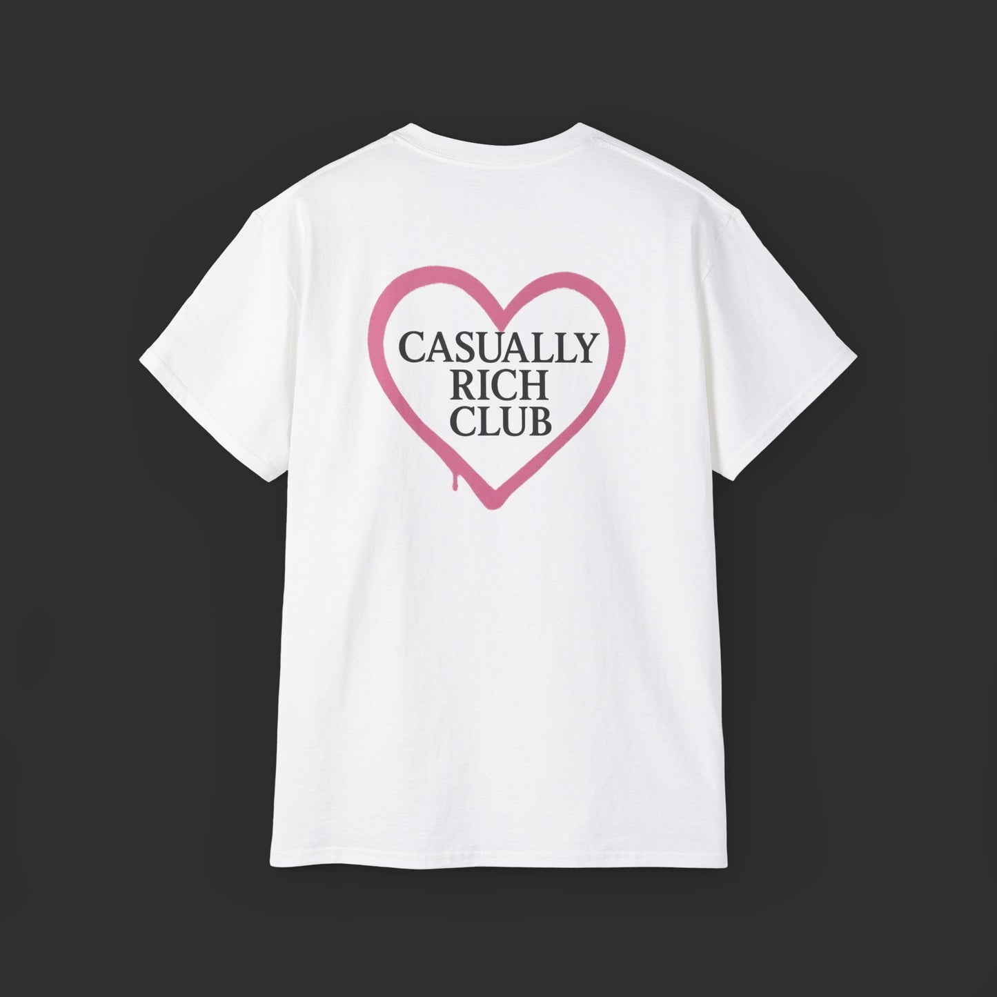 Spray Heart Tee - Regular Fit / Back Design