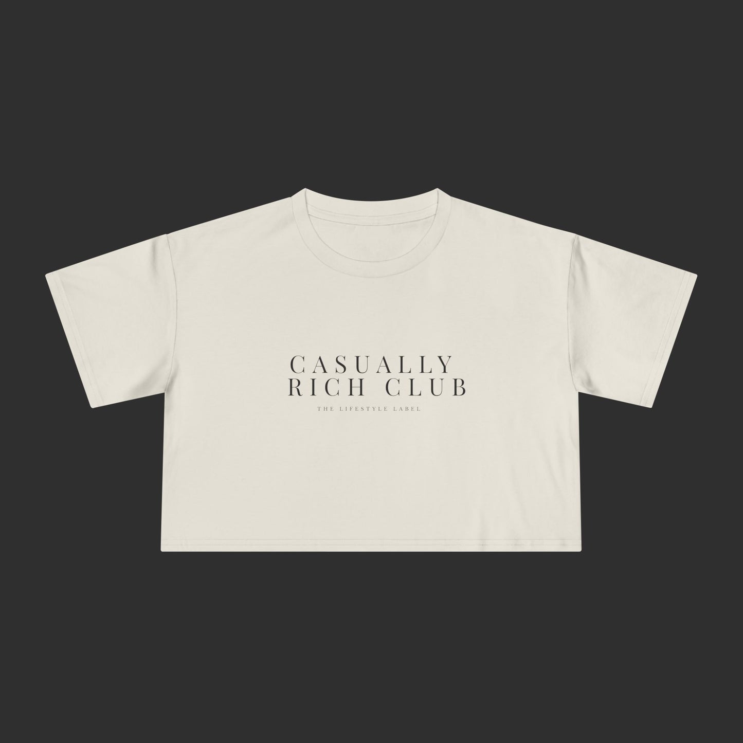 Expanded Logo Crop - Relaxed Fit / Front Logo