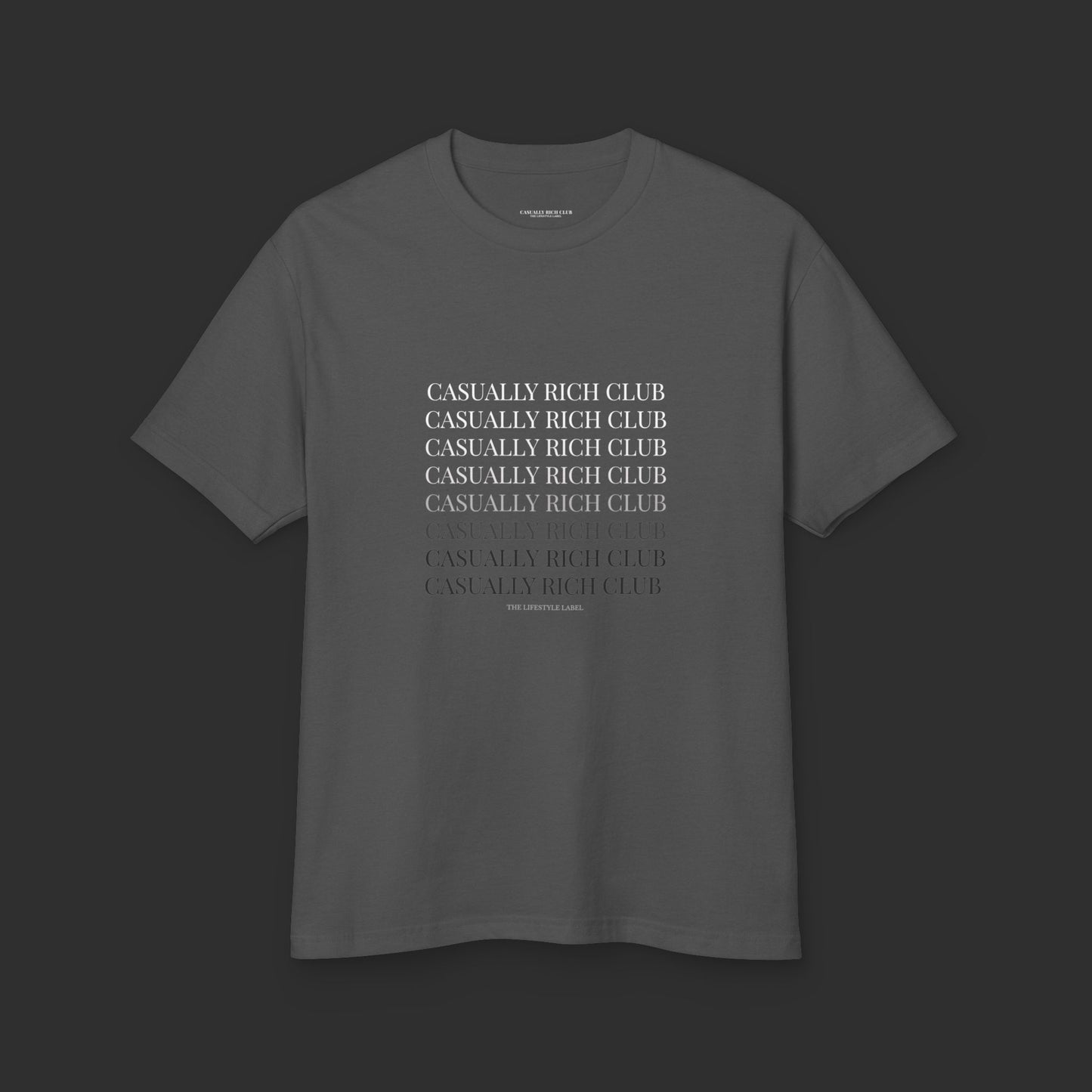Monochrome Flow Tee - Regular Fit / Front Design
