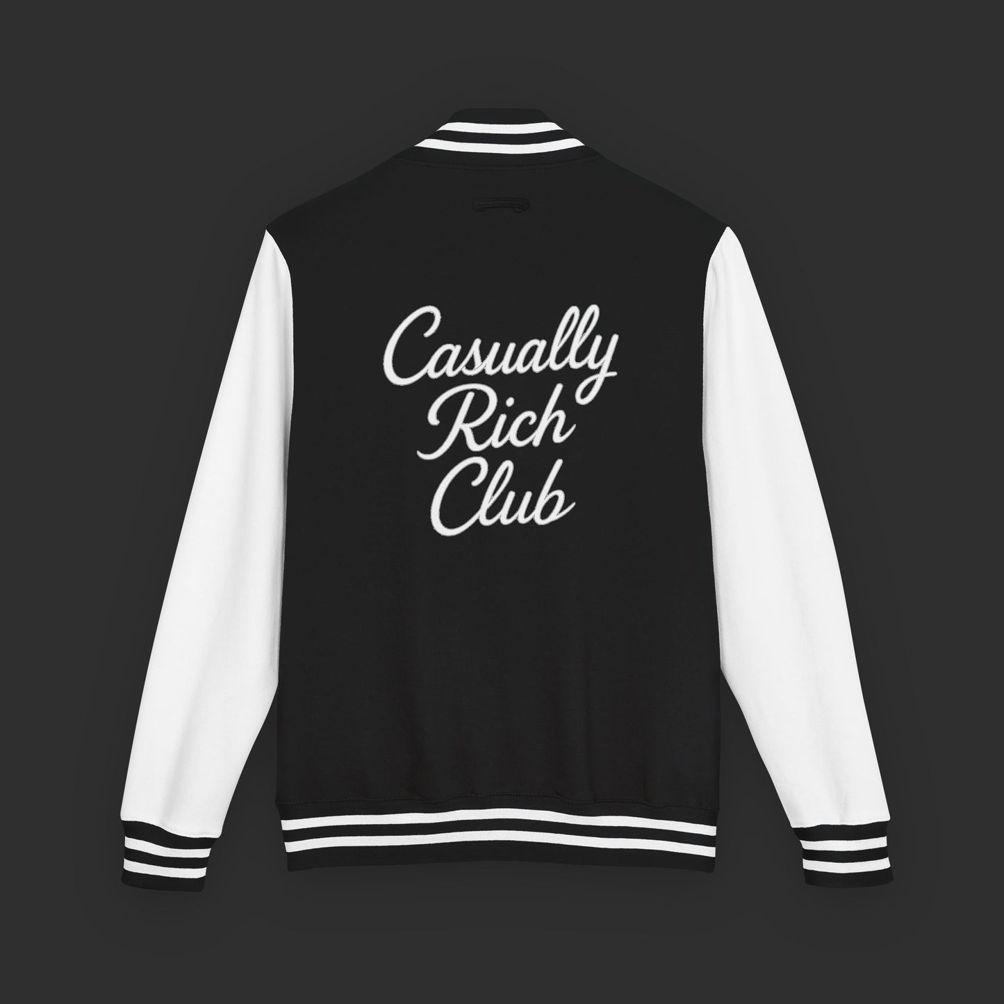 Luxury Script Letterman Jacket