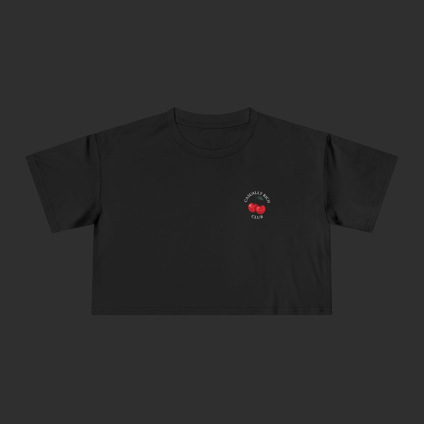 Rich Cherries Crop - Relaxed / Front Logo