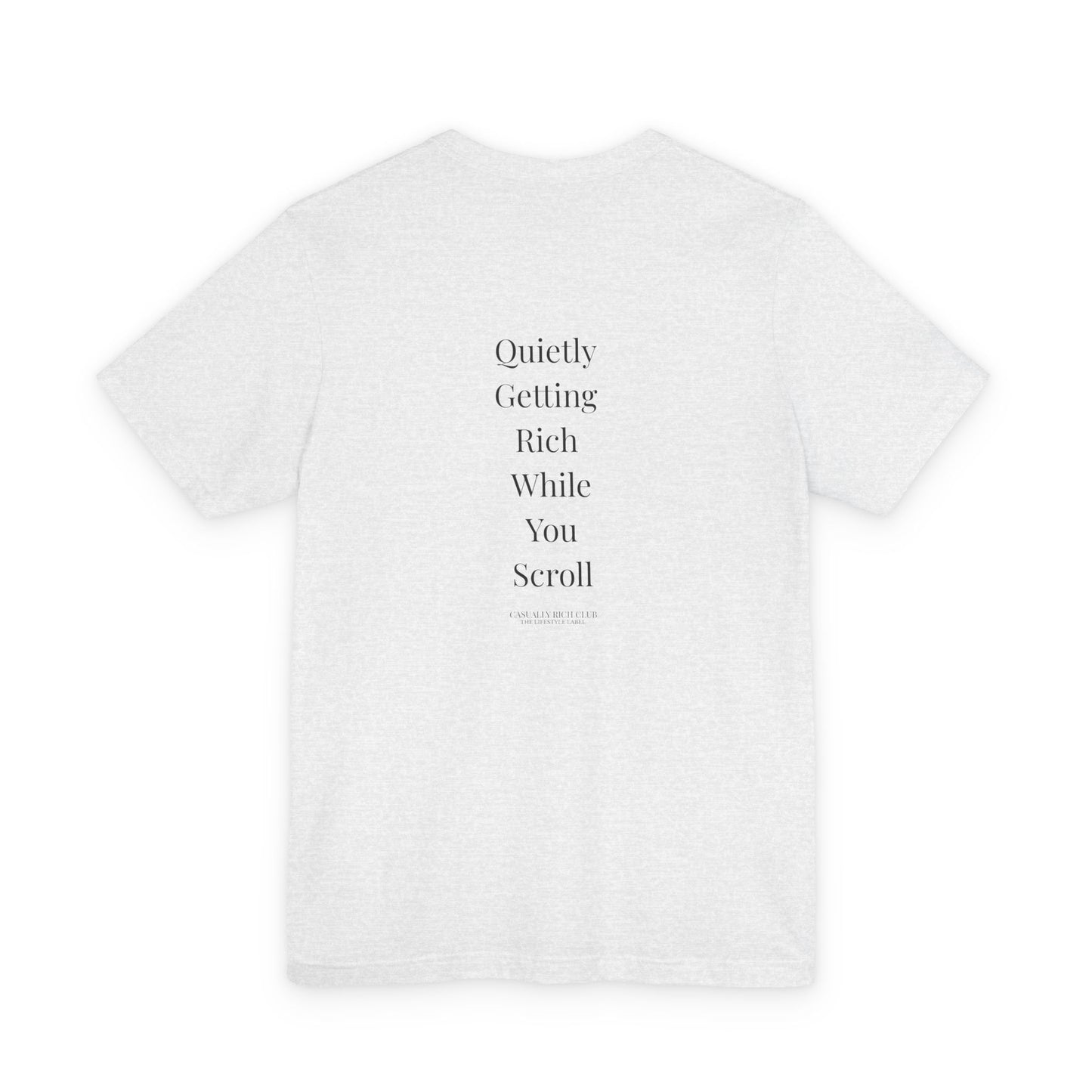 Quietly Getting Rich While You Sleep Tee – Regular Fit