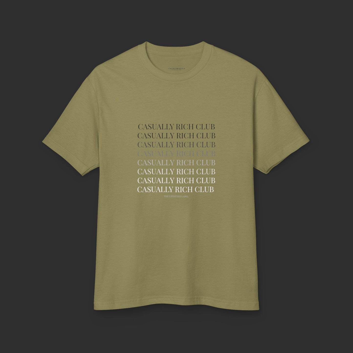 Monochrome Flow Tee - Regular Fit / Front Design