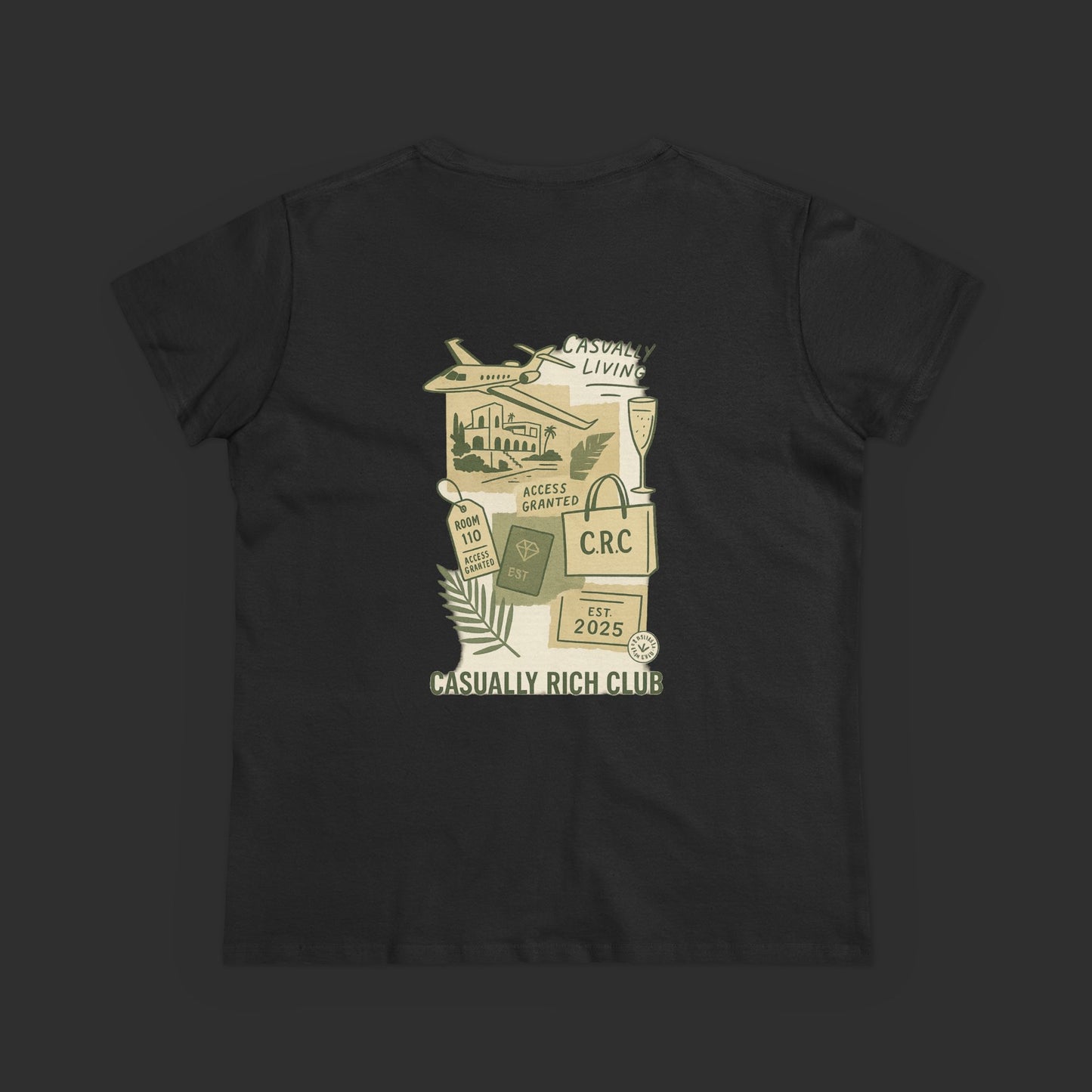 Rich Living Tee – Regular Fit / Back Design