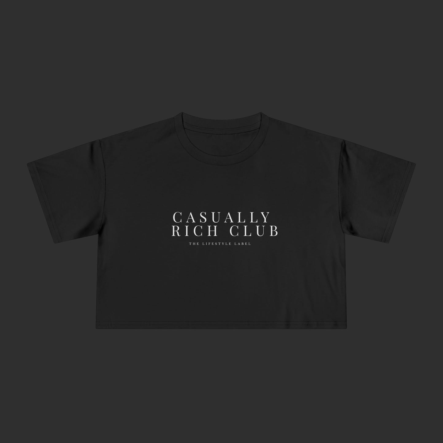 Expanded Logo Crop - Relaxed Fit / Front Logo