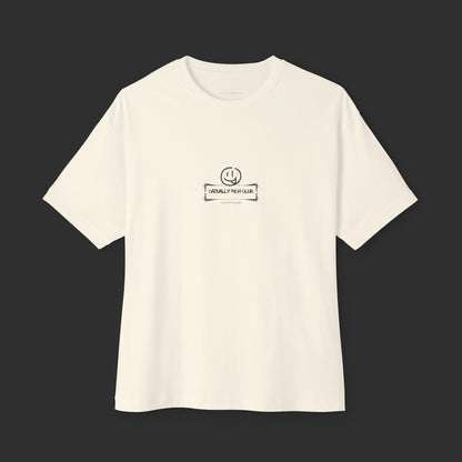 Smiley Rich Tee - Oversized / Front Design