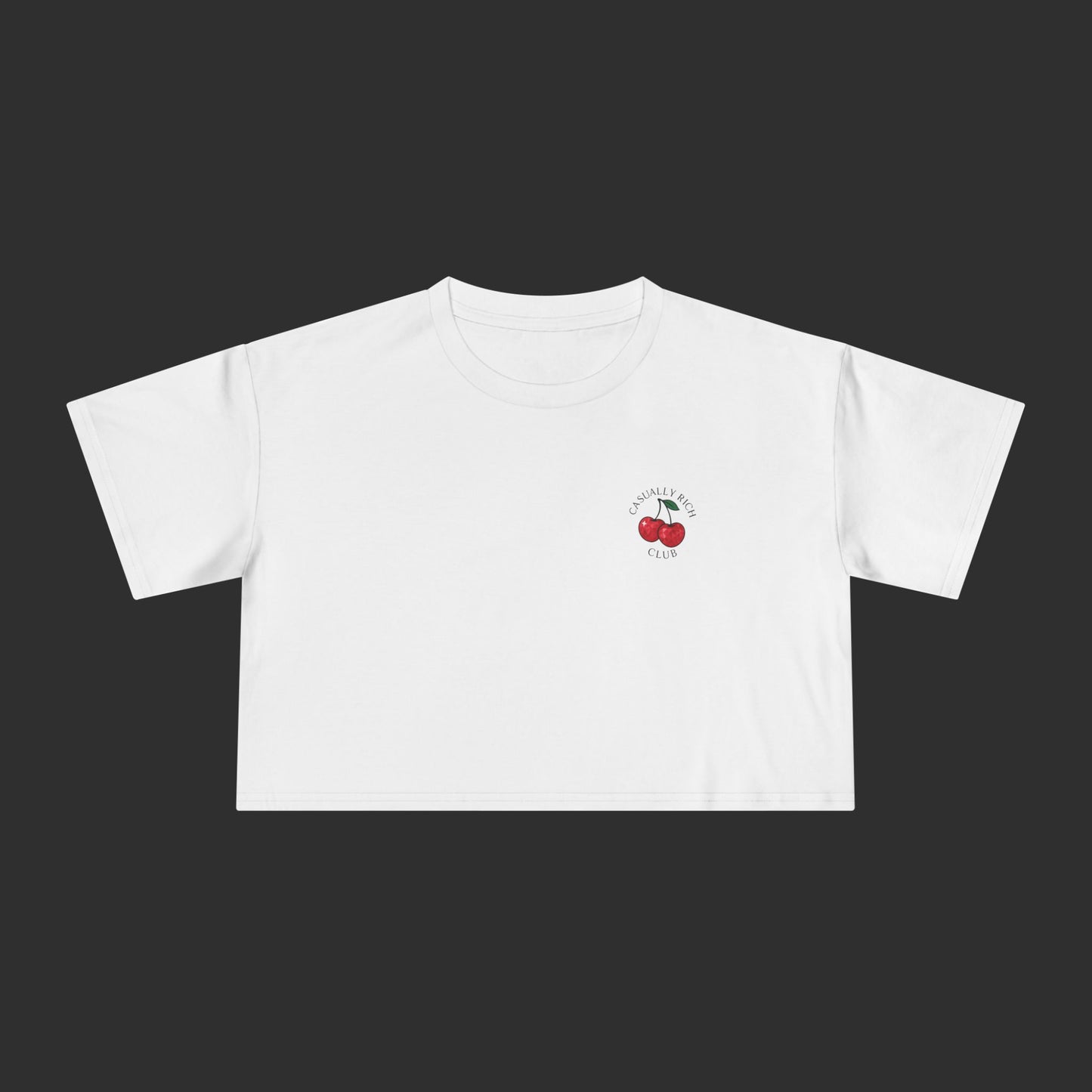 Rich Cherries Crop - Relaxed / Front Logo