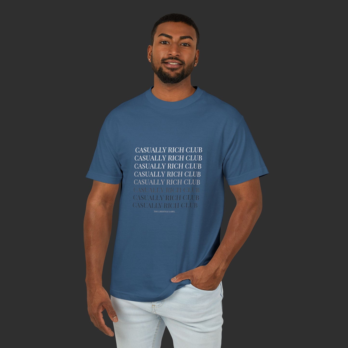 Monochrome Flow Tee - Regular Fit / Front Design