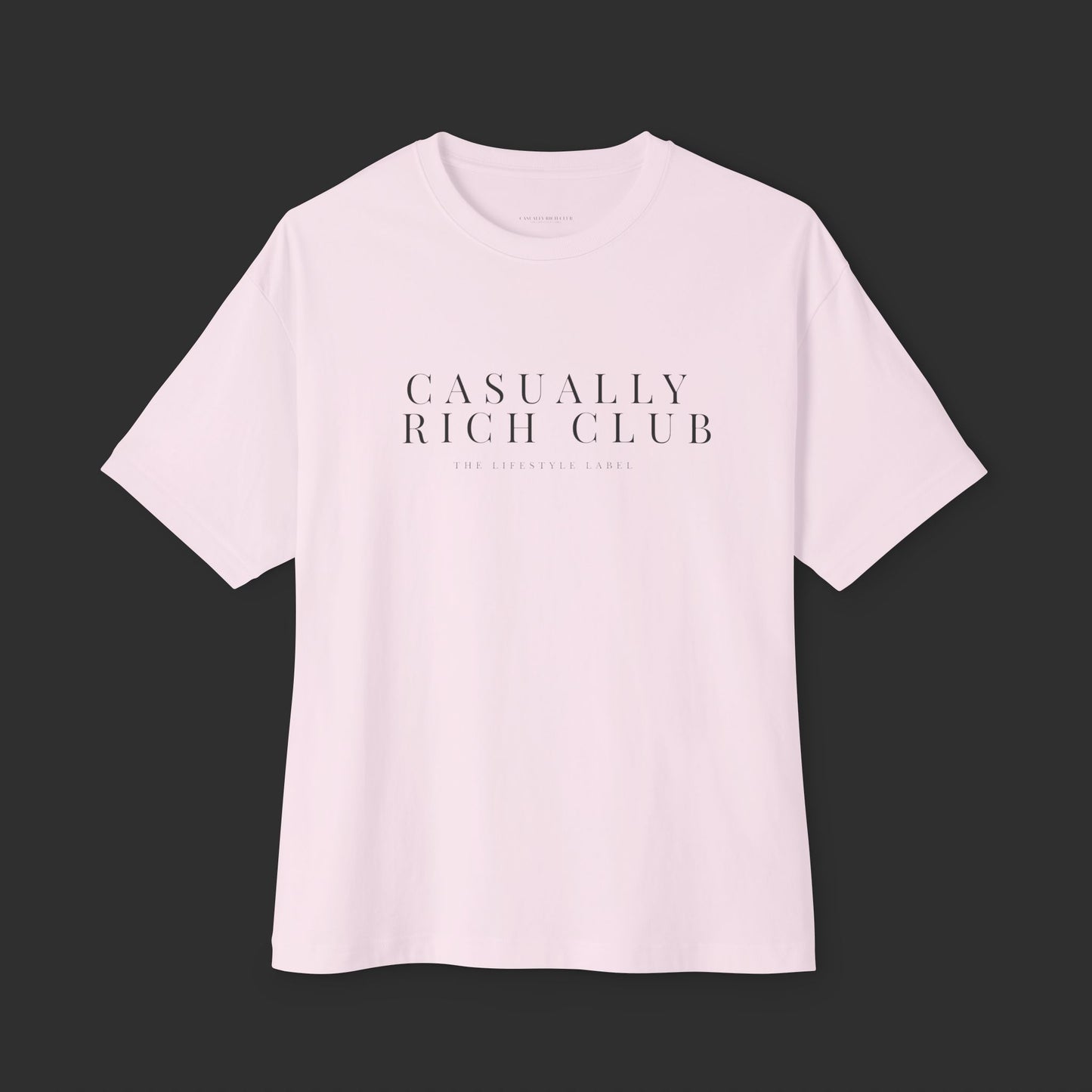 Expanded Logo Tee – Relaxed Fit / Front Logo
