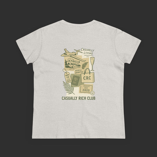 Rich Living Tee – Regular Fit / Back Design
