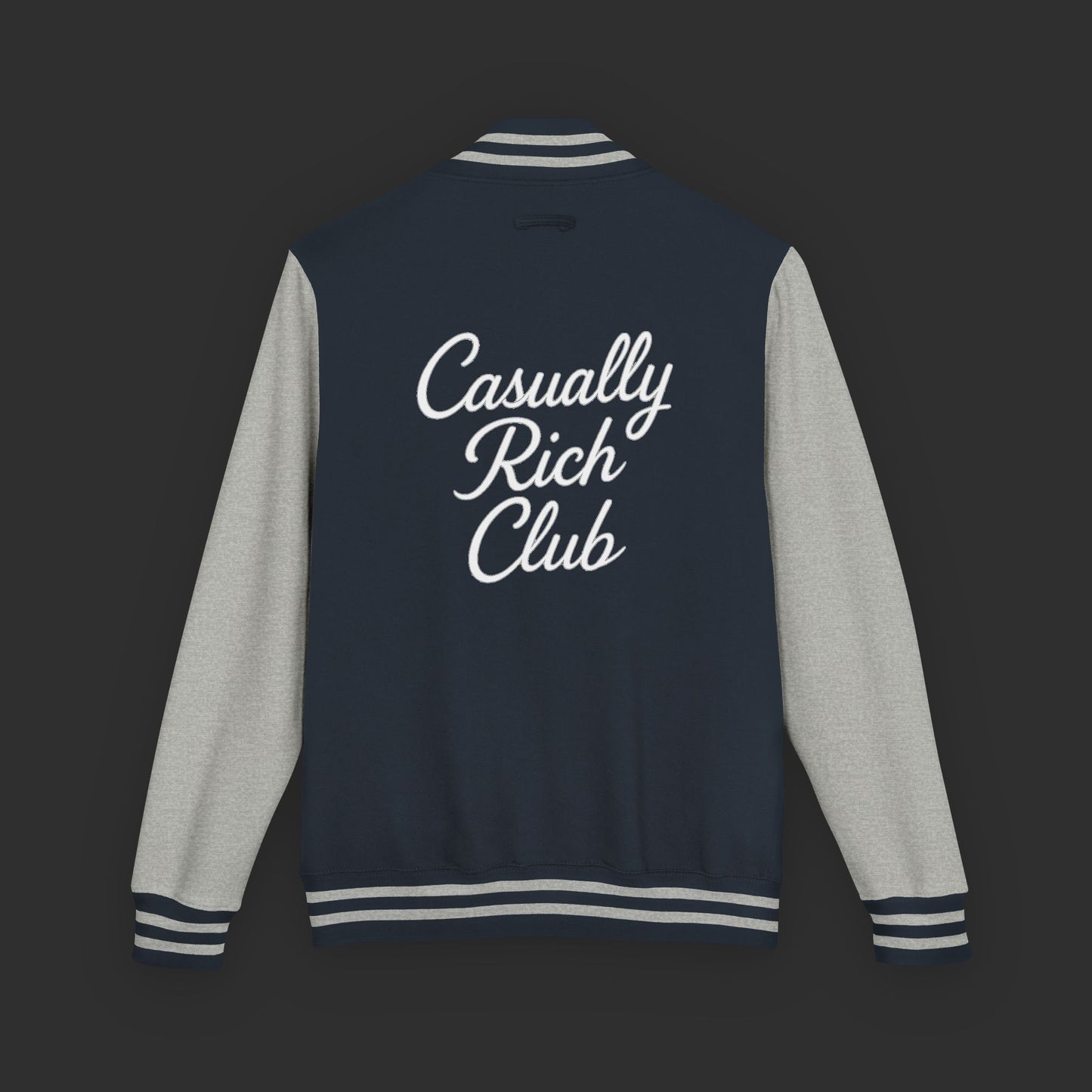 Luxury Script Letterman Jacket