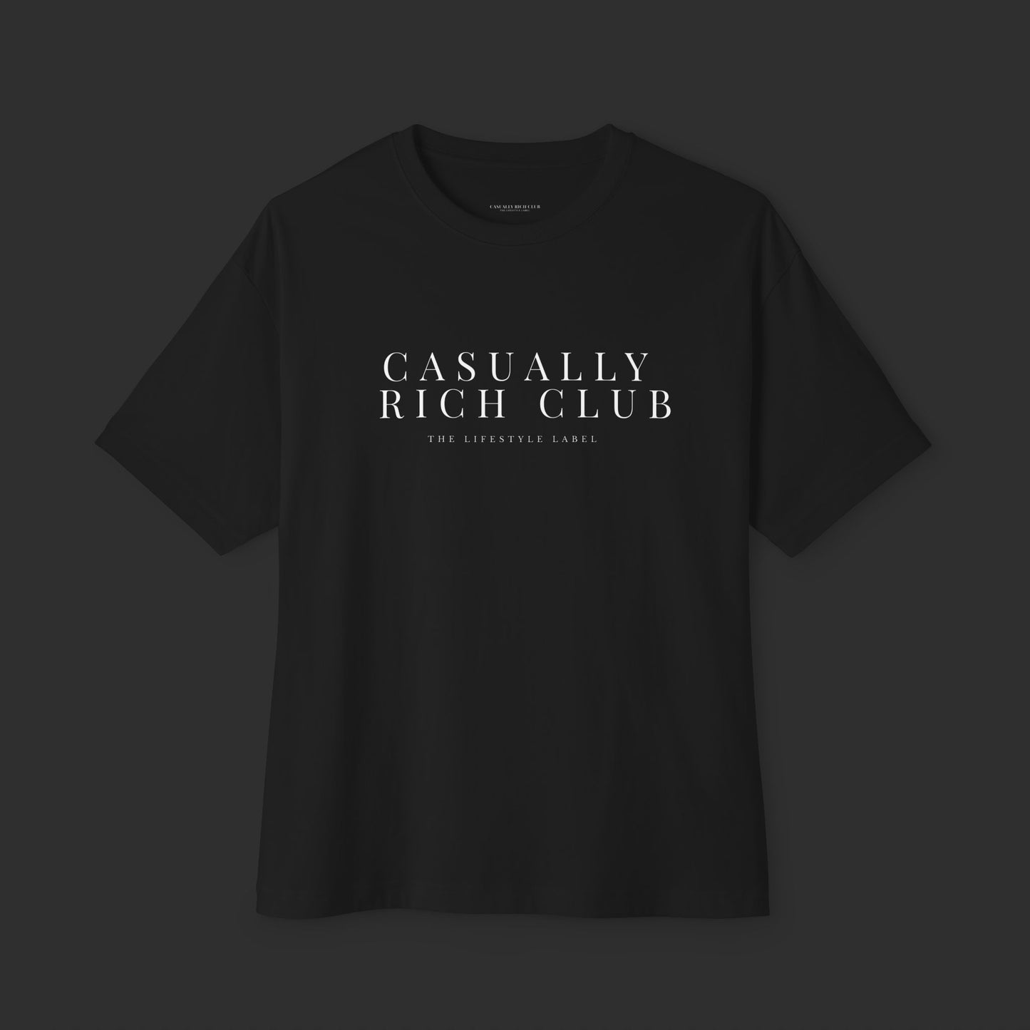 Expanded Logo Tee – Relaxed Fit / Front Logo