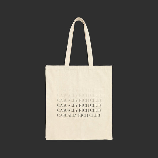 CRC Faded Logo Tote - Double Sided Design