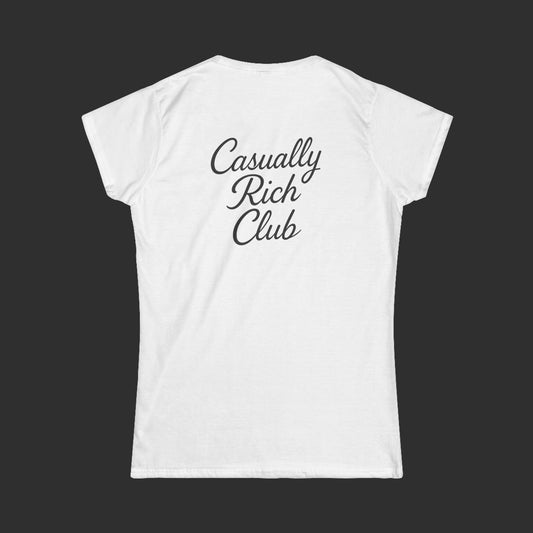 Luxury Script Tee - Regular Fit / Back Design