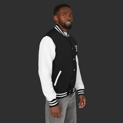 Luxury Script Letterman Jacket