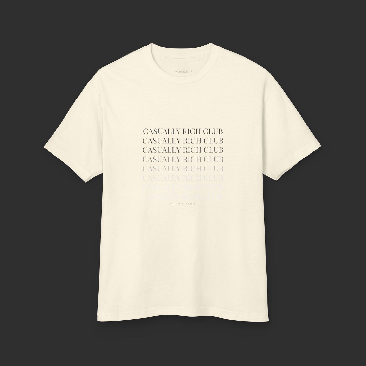 Monochrome Flow Tee - Regular Fit / Front Design