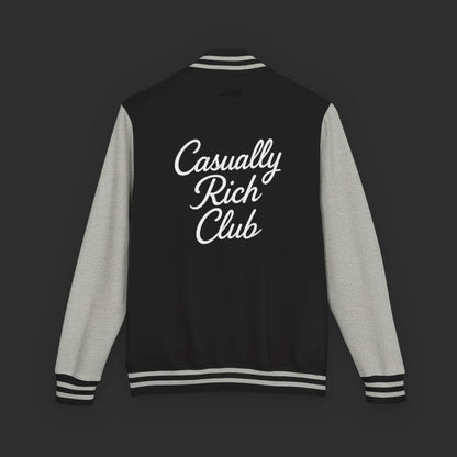 Luxury Script Letterman Jacket