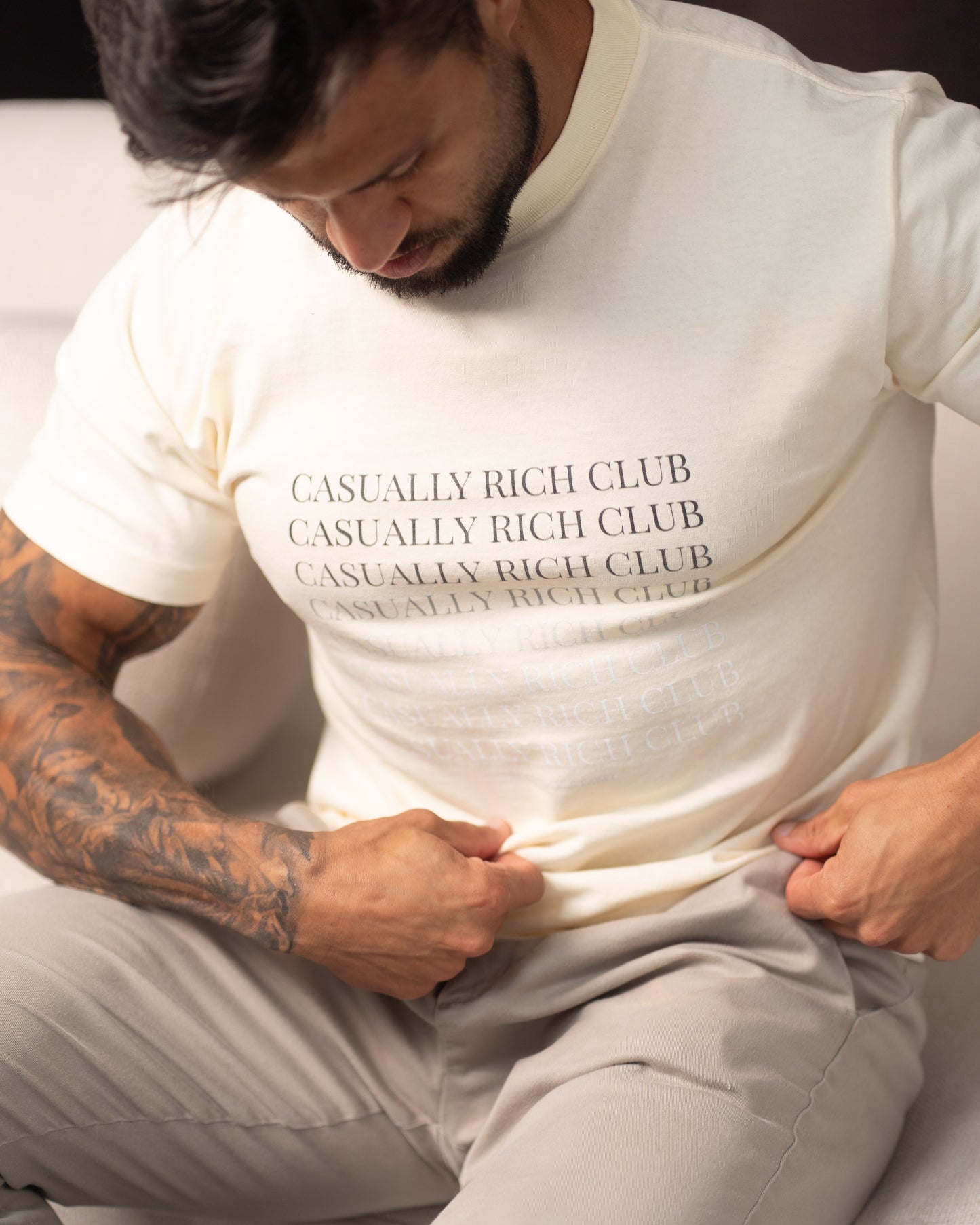 Monochrome Flow Tee - Regular Fit