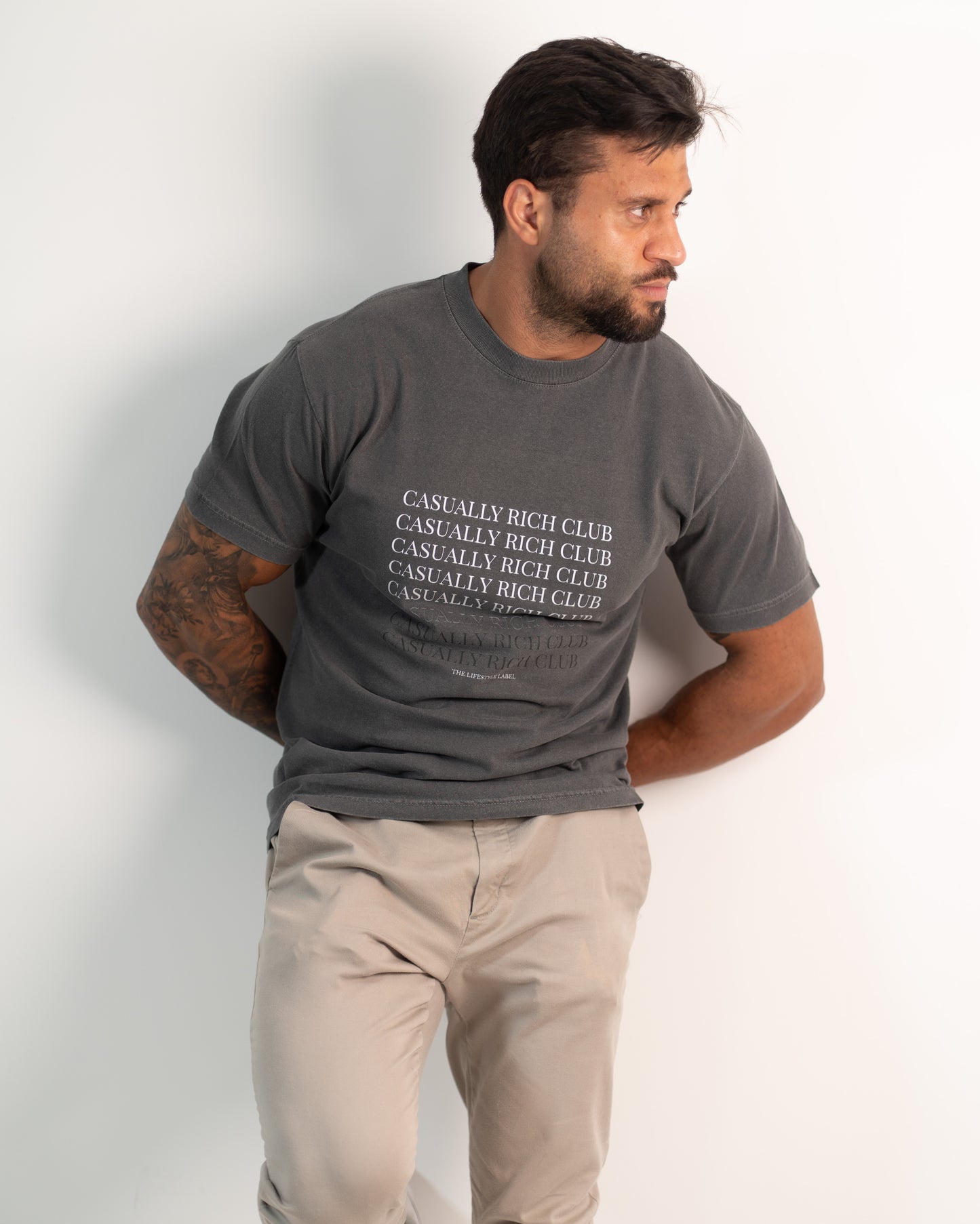 Monochrome Flow Tee - Regular Fit